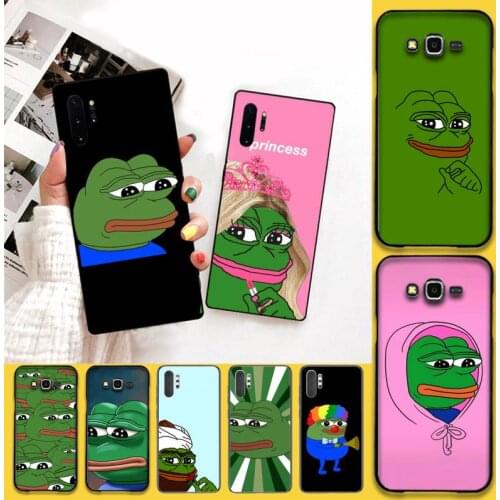 The Frogs Pepes Phone Case For Samsung Galaxy Note20 ultra 7 8 9 10 Plus lite M51 M21 M31S J8 2018 Prime