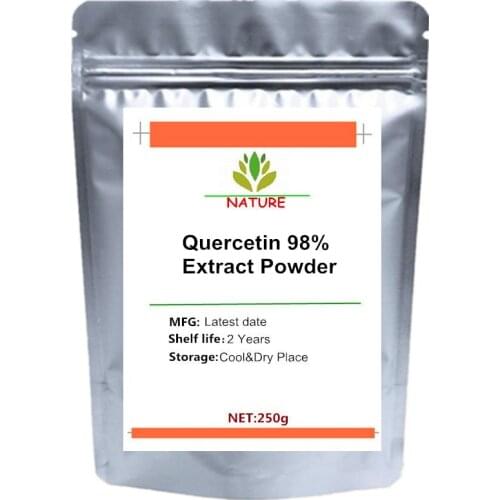 Pure Quercetin 98% Extract Powder for Normal Cardiovascular & Respiratory Health
