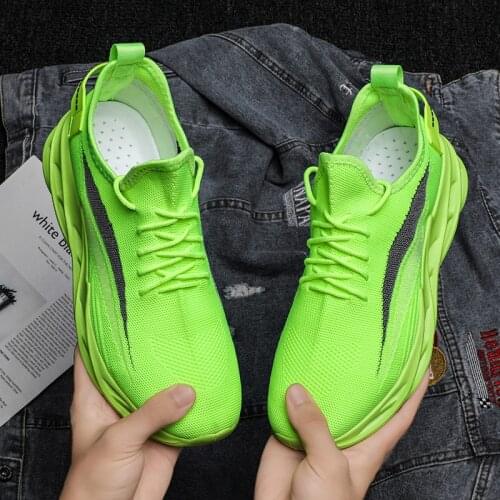 Breathable Running Shoes Light Mens Shoes New Sports Shoes Large Size Comfortable Sneakers 45 Fashion Walking Jogging Shoes 46
