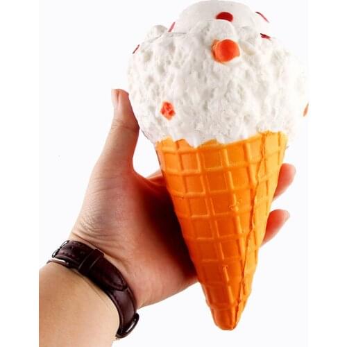 Creative Ice Cream Squeeze Toys Squishy Slow Rising Cream Scented Stress Relief Toys Simulation Food Decompression Toy Adult Kid
