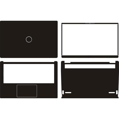 Laptop Sticker Skin Decals Carbon fiber Cover Protector for Dell Inspiron Vostro 13 5390 13-5390 13.3"