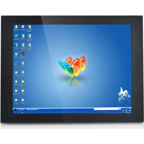 10.4 inch J1900 CPU capacitive touch screen tablet industrial mini pc with rj45 vga