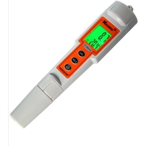 LCD Portable Waterproof Digital PH Meter 0.1pH Pen Type ATC 0 to 14.00 ph Temp Tester Aquarium Pool Drink Water Ph Value Tester