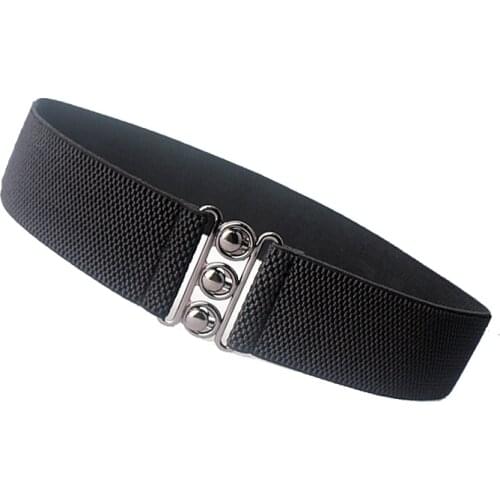 NEW Fashion Wide leopard soft Waistbands for Women HOT sexy Elastic Party cummerbunds lady coat Black buckle wedding belts dress