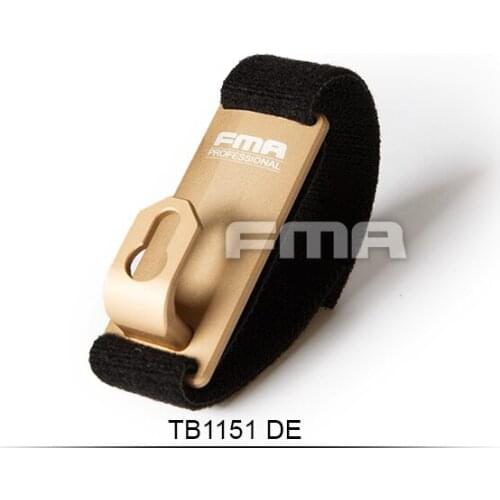 TB-FMA Aluminum Shoulder Mount Sling Fixed Anchor Hook Clip Molle Chest Rig TB1151 BK/DE/FG