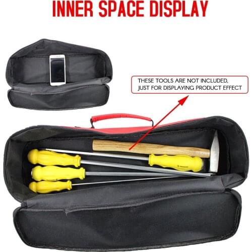 KKMOON Canvas Tool Bag Car Storage Organizer Thick Tool Bag Canvas Electrician Package Car Emergency Repair Tool Bags