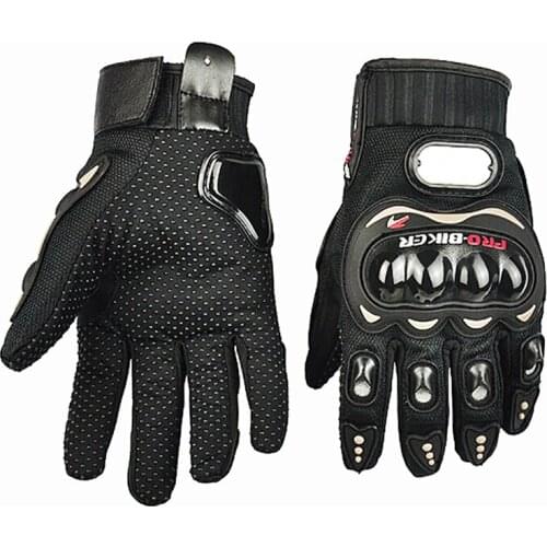Universal Motorcycle Gloves Men Woman Protect Hands Full Finger Breathable Freely Flexible Motorbike Scooter Riding Mitten