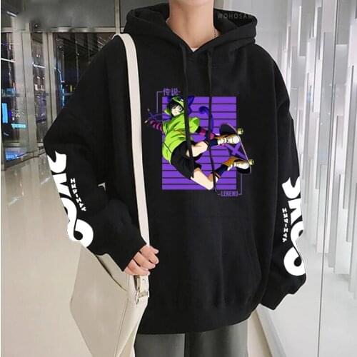 Japan Anime Sk8 The Infinity Hoodies Harajuku Funny Cartoon Skateboard Miya Costumes Women Oversized Korean Fashion Sweatshirts