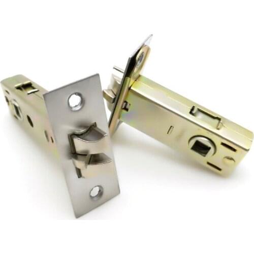 Brand New 2PCS European Mortise Door Lock Tongue Security Anti-theft Door Lock Cylinder Replacement Parts 50mm/60mm/70mm