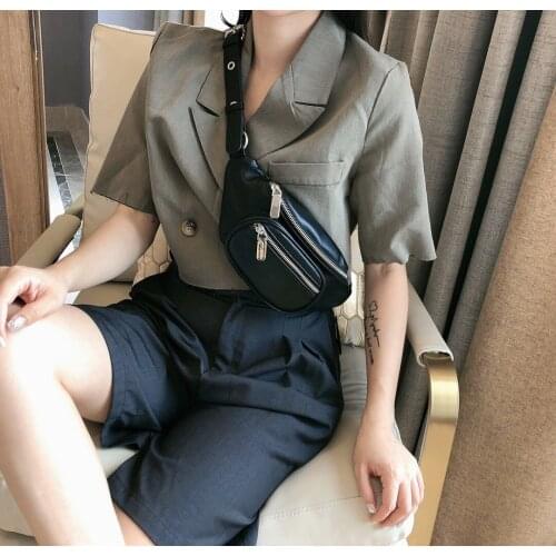 2021 New Design Fashion Leather Saddle Bag Exquisite Female Crossbody Bag Retro Chest Bag For Woman