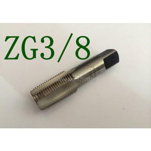 5PCS 55 degrees with Taper type Taps ZG3/8 Pipe Thread Taps High-speed steel Wire tapping