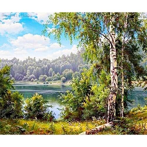 Diamond Embroidery Diy Diamond Painting Cross Stitch Kits Diamond Mosaic Natural scenery Full Square Diamond Embroidery CS149