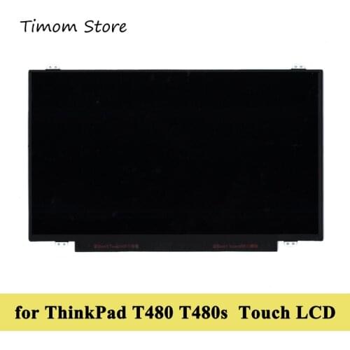 B140HAK01.0 fit NV140FHM-T00 R140NWF5 R1 R140NWF5 R6 Touch LCD Screen 1920*1080 IPS 40 pins for 14.0" Lenovo ThinkPad T480 T480s