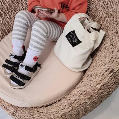 Baby Leggings 2019 Spring and Autumn New Korean Childrens Pants Print Stripe Toddler Classic Leggings Girl Skinny Leggings