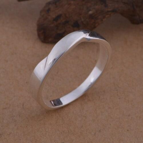 Fashion Ring 925 Silver Jewelry for Women Wedding Promise Bridal Party Gifts Accessories Wholesale Finger Rings New Arrival