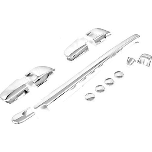 Chrome Styling Rear Window Wiper & Nozzle Trim Kit for KIA Sportage 08-10