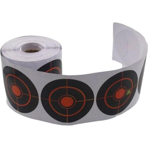 250Pcs/Roll 7.5cm Target Shooting Archery Practice Stickers Splatter Accessories