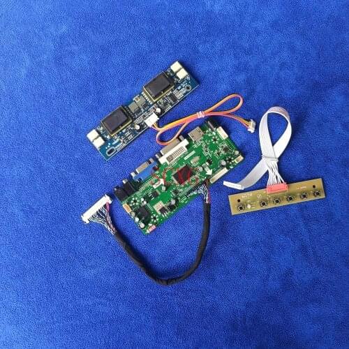 Fit M201P1-L01/L02/L03/L05 VGA DVI HDMI-compatible 1400*1050 DIY Kit LVDS-30Pin M.NT68676 controller drive card 4CCFL LCD screen