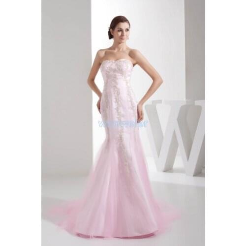 Plus size Sale free Shipping 2021 New pink Fashion Sweetheart Brand Custom real photos Bridal Gown Mermaid Wedding Dresses