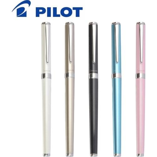 1 Pcs PILOT Cavalier Pen FCA-3SR Yellow Lacquered Copper Rod with Ink Absorber 0.5mm F Tip 0.6mm M-point Student Writing Pen