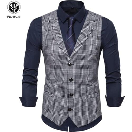 RUELK Men's Vests