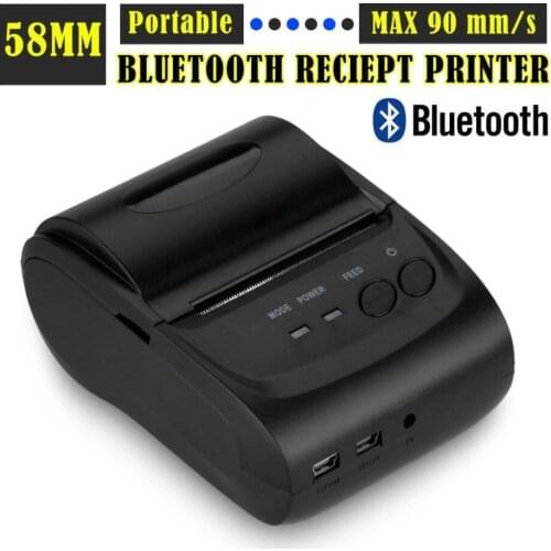 2Inch Standby Time 5~7 days Android 4.2.2 Bluetooth Wireless Mobile 58mm Mini Thermal Receipt Printer Portable with SDK