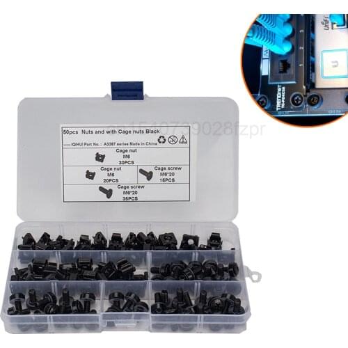 Carbon Steel Spray Painted Clip Nut Floating Nut Cage Nut Cabinet Nut Iron Sheet Nut M6