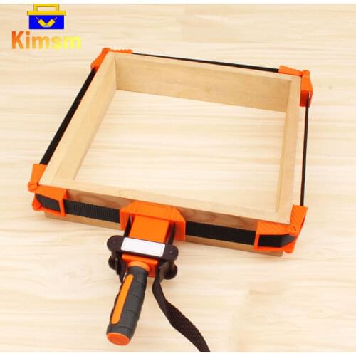 Adjustable Rapid Corner Clamp Jaws 4m Band Strap Frame Holder Picture Photo Frame Drawer Corner For Woodworking Strap Belt Clamp