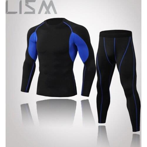 Spring Mens Quick-Drying Suit Clothes Sports Running MMA Jogging Mens Gym Exercise Fitness Sportswear Track Suit Running
