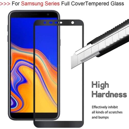9H Full Cover Screen Protector for Samsung Galaxy J4 J6 Tempered Glass for Samsung J4 J6 PLUS J4 Core Protective Film Glass