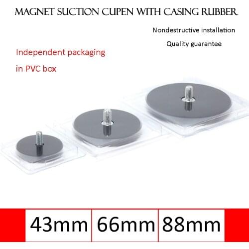 1/4 Wrap Colloidal Strong Magnetic Base Sucker Fixed Refit Roof LED Light Photography 3/8 Phone DSLR Instal on Metal Stand