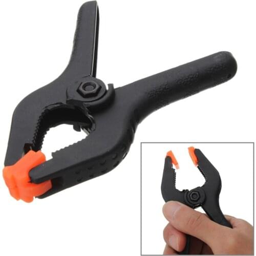 1PCS 6 Inch Plastic Nylon Spring Clamps Clip Tips Set for Paper Photo Backdrop Background Woodworking