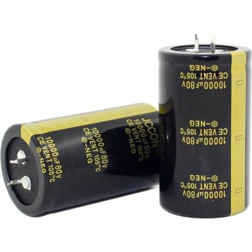 New and Original 10PCS-5PCS 80V10000UF 10000UF 80V High Frequency Low ESR Electrolytic Capacitors Size:35X60MM best quality