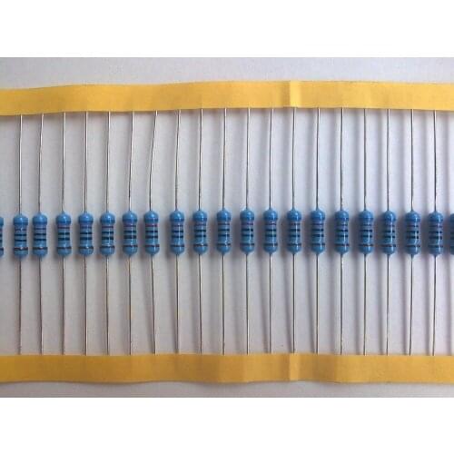 100pcs 360k ohm 1/4W 360k Metal Film Resistor 360kohm 0.25W 1% ROHS