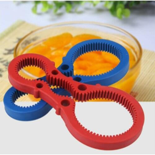 3 In 1 Multi Purpose Opener For Jar Lids Bottle Cap Grip Rubber Opener