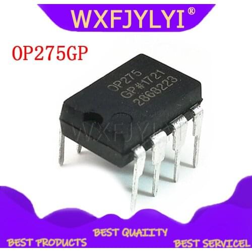 5pcs/lot OP275GP OP275G OP275 DIP-8 Fever Dual Op Amps New Original
