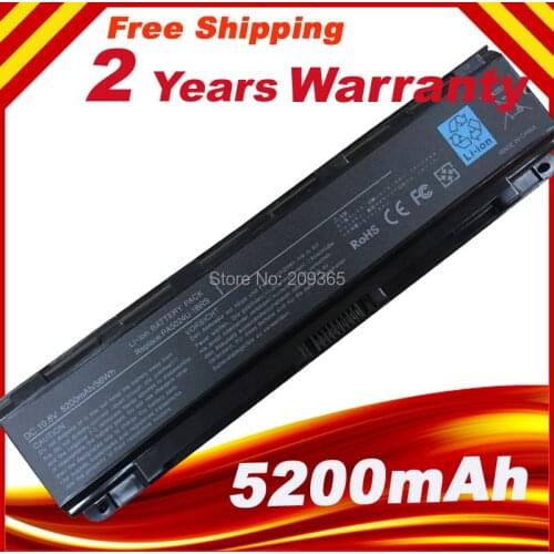 PA5024U-1BRS laptop battery for Toshiba Satellite C800 C805 C840 C845 C850 L805 L830 L840 L850
