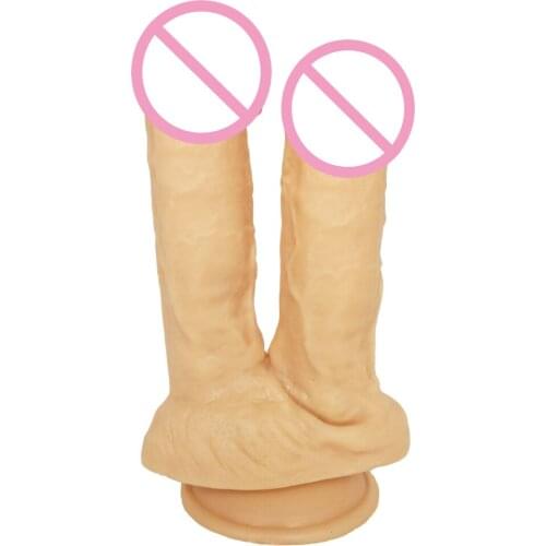 AMABOOM 21*3.5cm crystal soft jelly soft realistic dildo anal butt plug dildos long penis sucker cup toy adult sex toy for woman