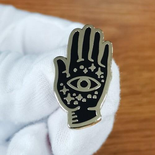 Hand Eye Constellation Majic Brooch gorgeous pins for a sparkly, out of this world protector charm