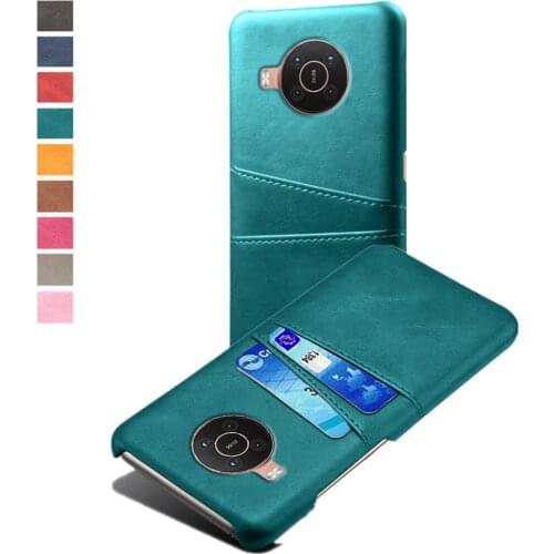 For Nokia X20 X10 8.3 7.2 7.1 8.1 Plus Coque Luxury PU Leather Card Slots Cover For Nokia 6.2 5.4 5.3 9 PureView 8 Sirocco Case