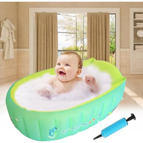 0-3 Years Old Baby Bath Tub Inflatable Bathtubs Portable Baby Folding Bathtub Support Seat Bath Tubs Baby Goods For The Newborn