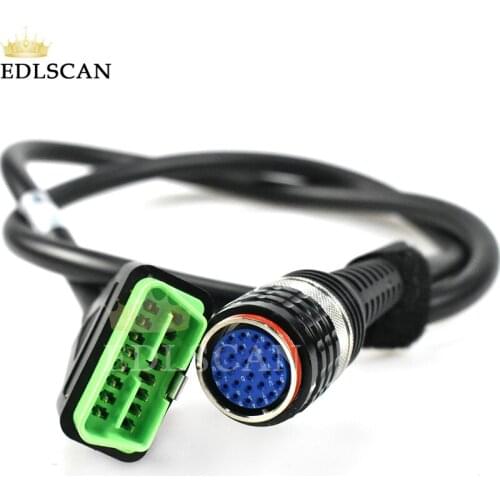 EDLSCAN 88890304 OBDII cable for Heavy duty truck diagnostic scanner Vocom 88890300 interface