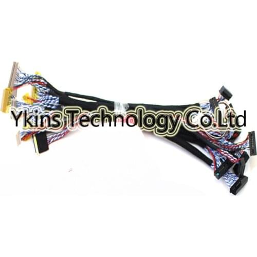 TV/LCD/LED Screen Tester Tool Screen Lines Lcd Panel Lampara 14pcs Test Cables Support 7-84 Inch LVDS Interface