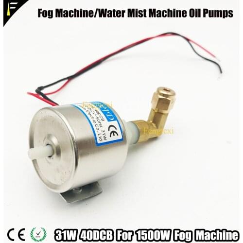 Fixing Part Oil Pumping 16w33DCB18w33DCB 31w40DCB 48w55DCB Oil Pump for Fog Snow Faze Water Mist Machine 900w1200w1500w3000w