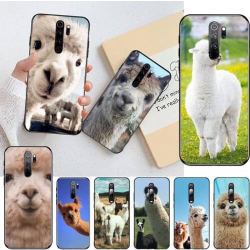 Lama Llama Alpacas Animal Phone Case for Redmi Note 9 8 8T 8A 7 6 6A Go Pro Max Redmi 9 K20 K30 Pro