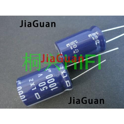 20pcs NEW NIPPON LXZ 50V1000UF 16x25MM electrolytic capacitor NCC 1000UF 50V lxz CHEMI-CON 1000uF/50v Ultra Low Impedance