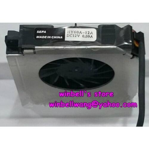 Brand new and original 6013 6cm 12V 0.09A centrifugal fan HY60A-12A blower fan