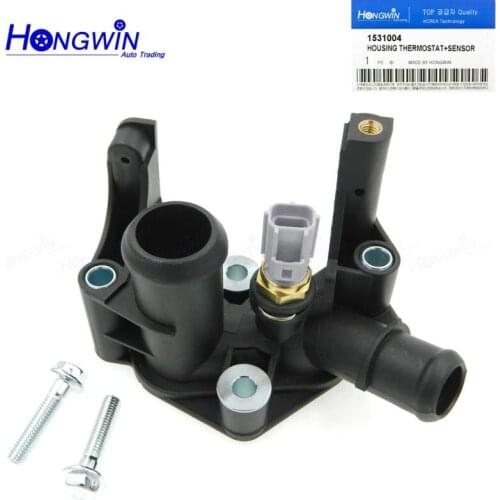 OEM NO.: 1531004 Engine Thermostat Housing Coolant Water Flange Fits FFord Fiesta Focus C-Max Fusion 1098780 1141206 1221325
