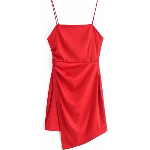 OUROPEAN ZTATION Red Summer Dresses