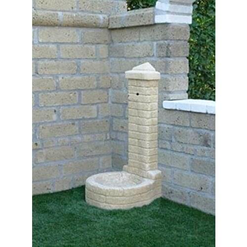 Drinking fountains garden PHILADELPHIA CM50X50X105H Tuff